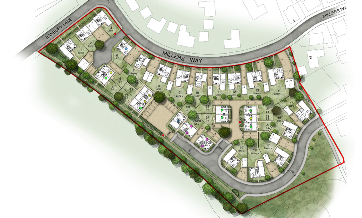 Banbury Lane, Middleton Cheney Barwood Land